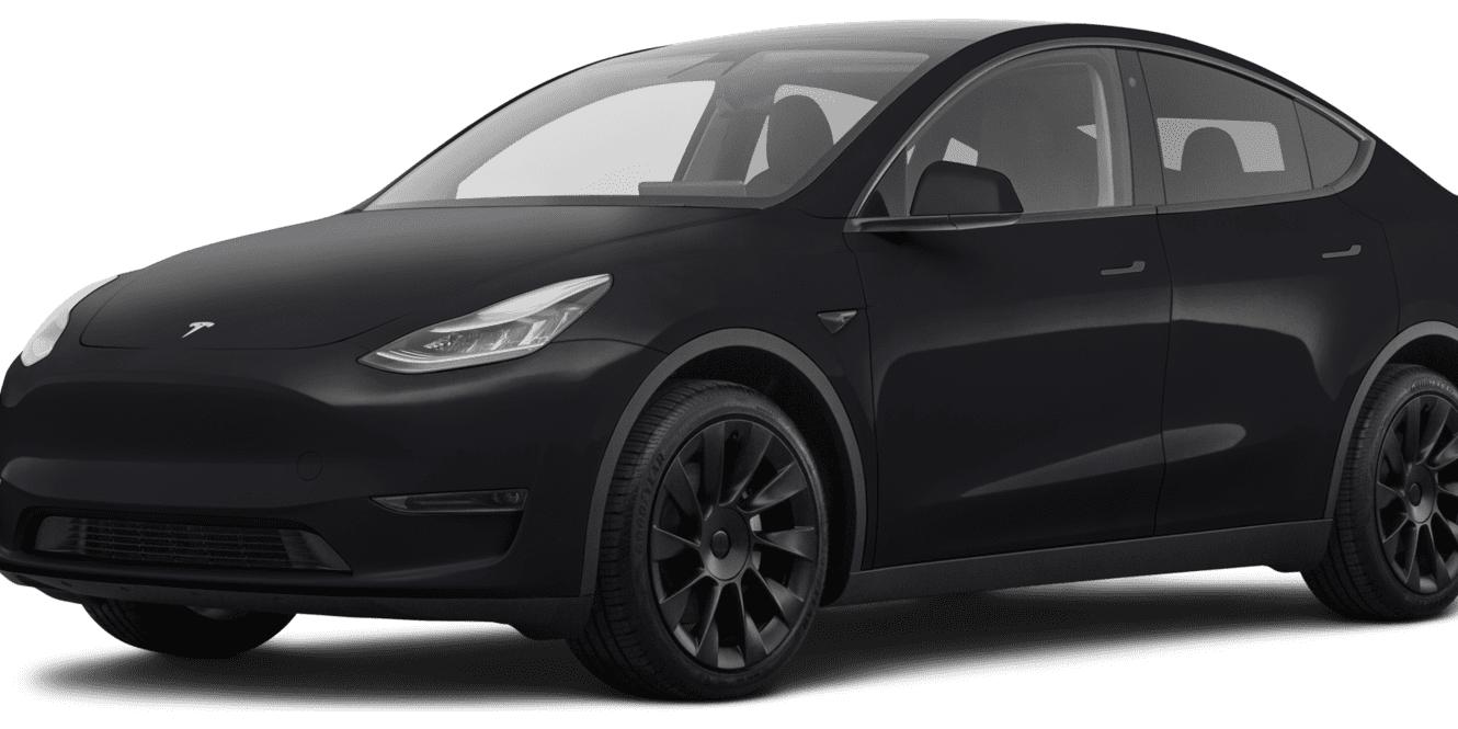 TESLA MODEL Y 2021 5YJYGDEE7MF065025 image